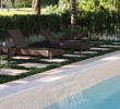 12x24 Ivory Travertine Pool Coping