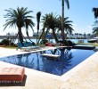16x16 Walnut Tumbled Travertine Pavers