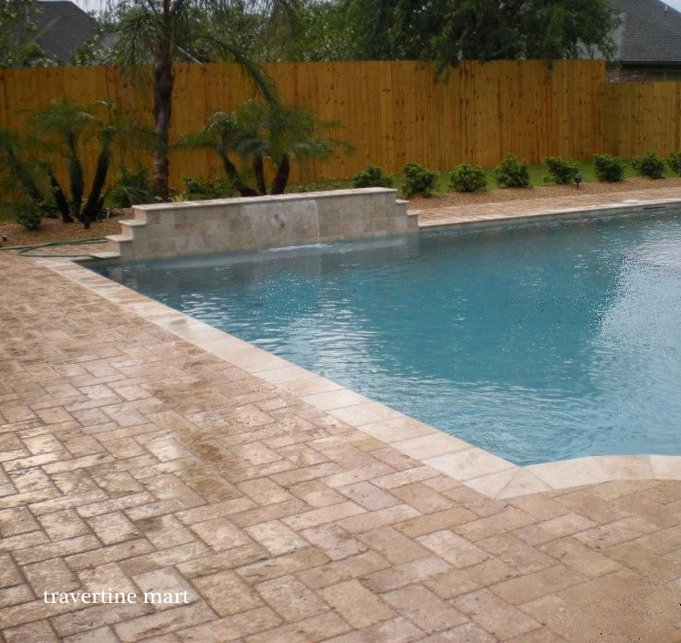 6x12 Noche Travertine Pavers