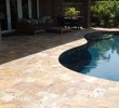 French Pattern Gold Tumbled Travertine Pavers