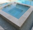 12x24 Ivory Travertine Pool Coping