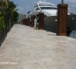 French Pattern Ivory Tumbled Travertine Pavers