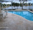 French Pattern Noche Tumbled Travertine Pavers
