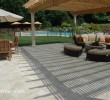 16x24 Ivory Tumbled Travertine Pavers