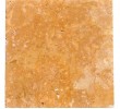 Premium Select 16×16 Gold Tumbled Travertine Pavers