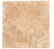 Premium Select 12×12 Walnut Tumbled Travertine Pavers
