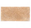 Premium Select 6×12 Walnut Tumbled Travertine Pavers