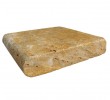 Premium Select 12×24 Gold Travertine Pool Coping 2 INCH
