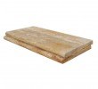 Premium Select 12×24 Leonardo Tumbled Travertine Pool Coping