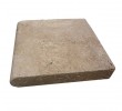 Premium Select 12×12 Walnut Tumbled Travertine Pool Coping 2 INCH
