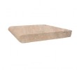Premium Select 12×12 Walnut Tumbled Travertine Pool Coping