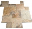 Premium Select Tumbled French Pattern Country Classic Travertine Pavers