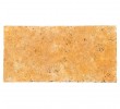 Premium Select 6×12 Gold Tumbled Travertine Pavers