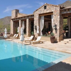 Travertine Pool Deck